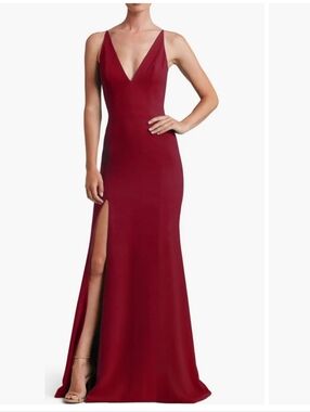 Dress the Population | Dresses | Dress The Population Athena White Fit And  Flare Maxi Dress Size Small Nwt | Poshmark